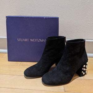 Stuart Weitzman Pearl Bacardi Boots Sz 7